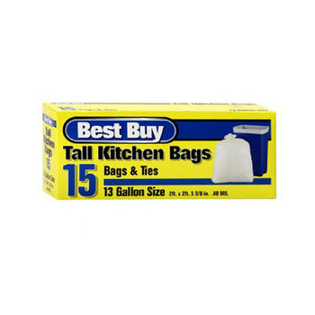 Best Buy Tall Kitchen Bags (15 bags) - Papaya Express